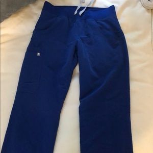 #2 Figs XS Winning Blue Womens Kade Scrub Bottom